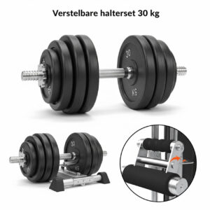 Verstelbare halterset 30 kg